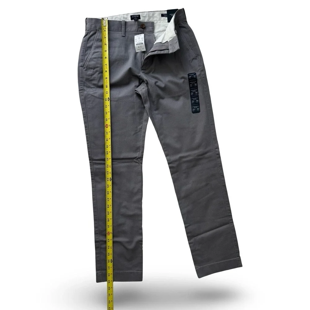 J.‎ Crew Men's Charcoal Grey Chinos Pants NWT